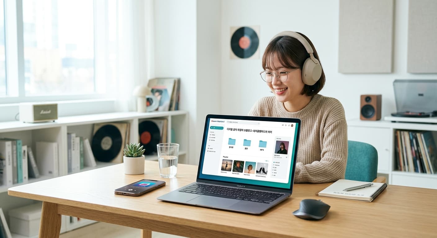 데이콤웹하드: 음악 파일 관리의 발자취