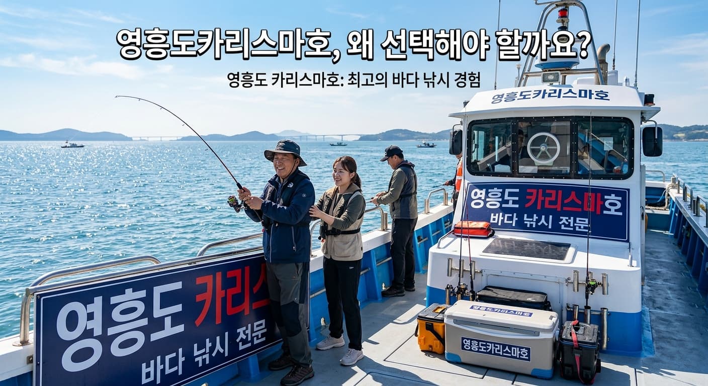 영흥도 카리스마호: 최고의 바다 낚시 경험