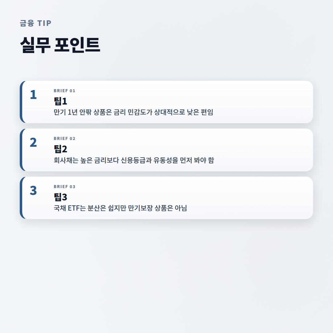 채권 뜻부터 사는 법까지 — 수익률·위험 핵심정리 - tips
