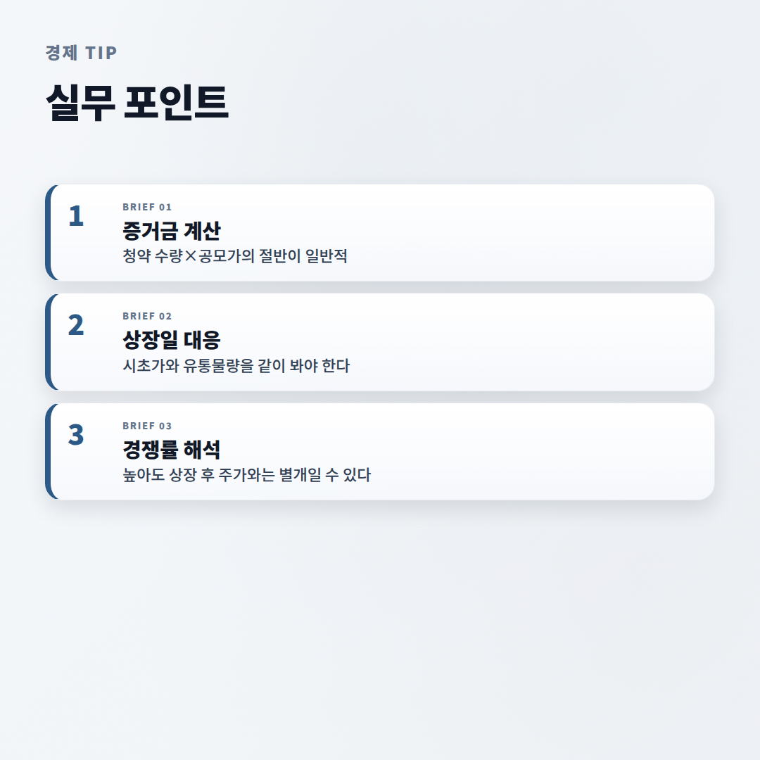 채비공모주 핵심정리 — 경쟁률·일정·체크포인트 - tips