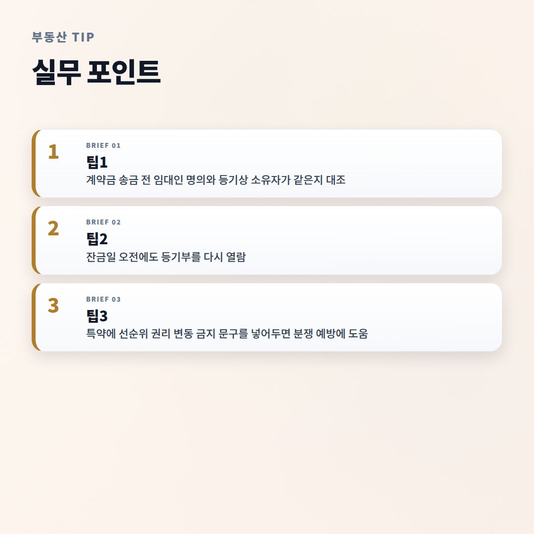 전세 핵심정리 — 조건·비용·체크포인트 - tips