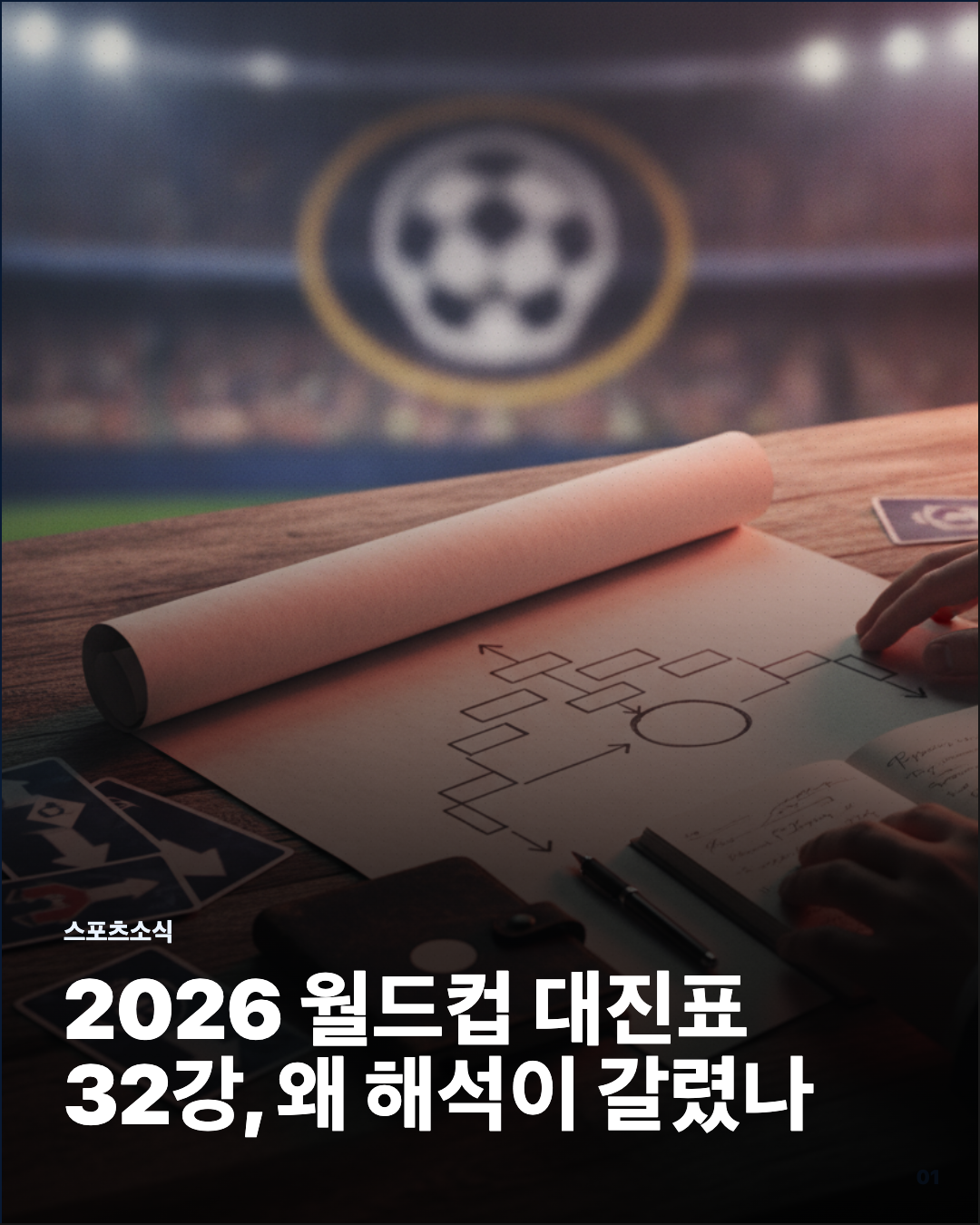 2026 월드컵 대진표 32강, 왜 해석이 갈렸나 카드뉴스 커버