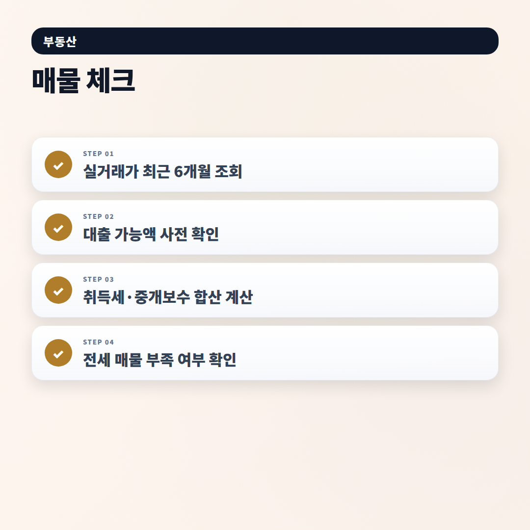 서울아파트매매 — 가격·대출·세금 핵심정리 - checklist