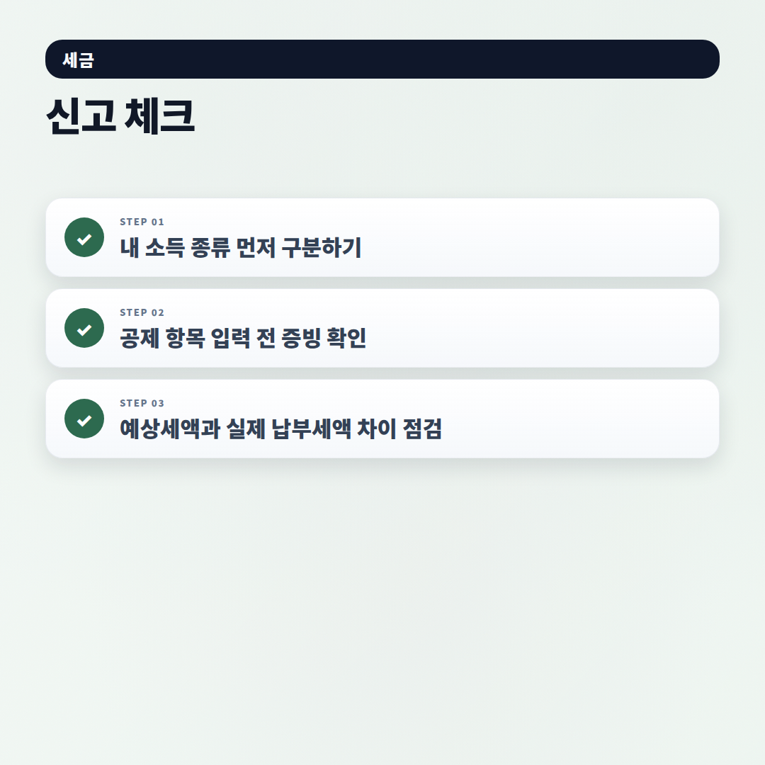 세금계산기 제대로 쓰는 법 — 조건·비용·주의점 - checklist