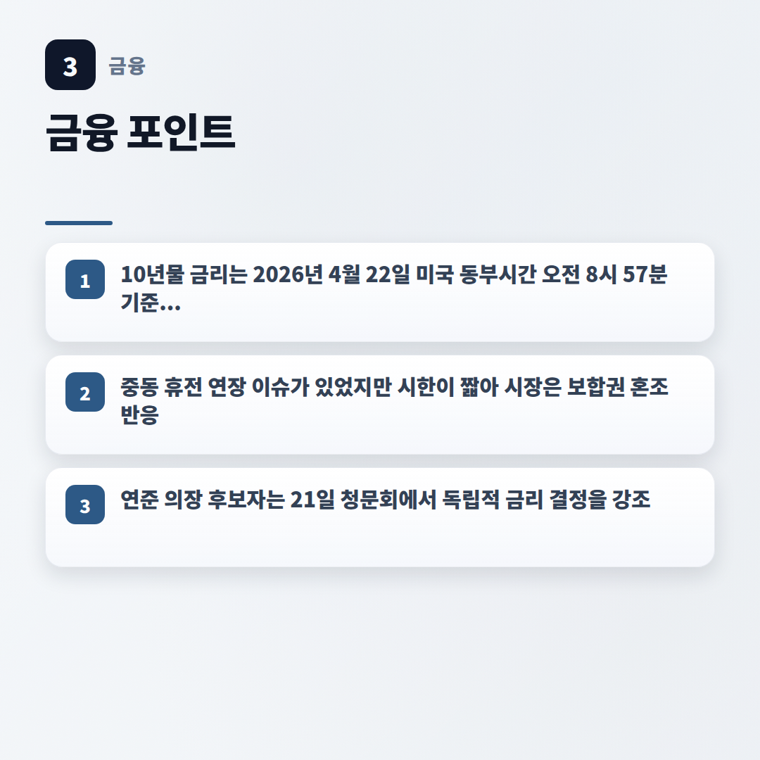 미국금리 보는 법 — 지금 확인할 숫자 - key points