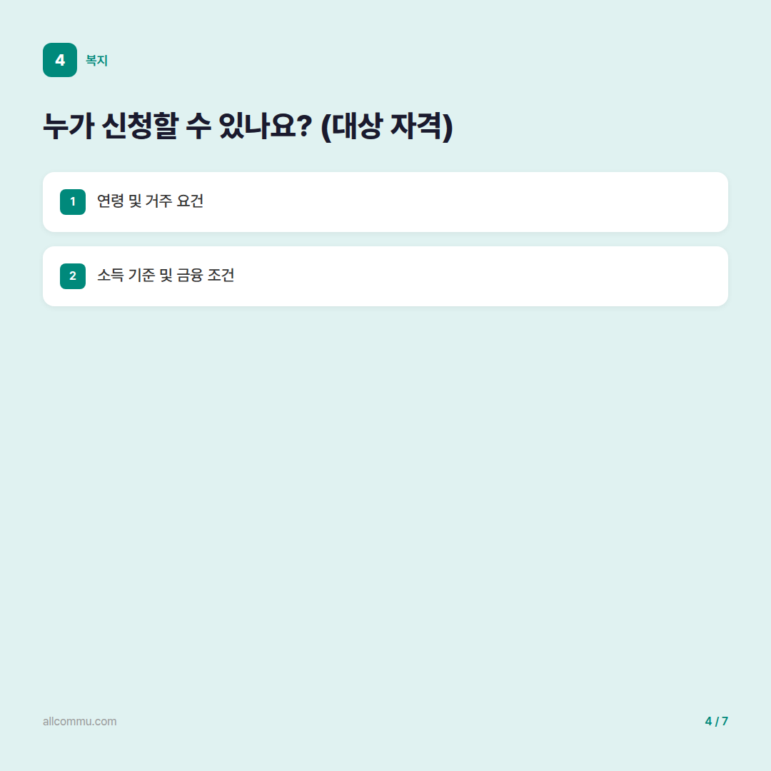 서울 청년 대출: 주거와 생활 안정을 위한 든든한 지원책 완벽 가이드 - 누가 신청할 수 있나요? (대상 자격)